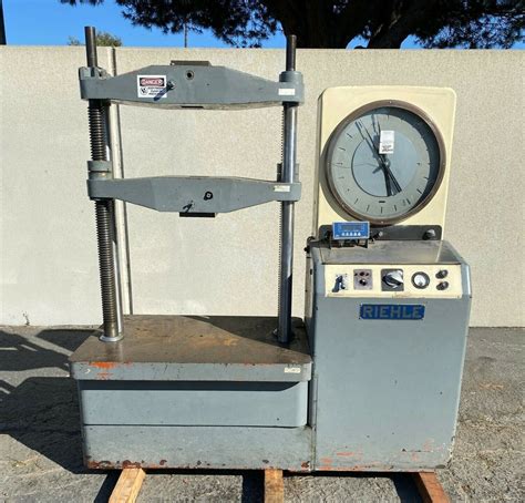 riehle tensile tester